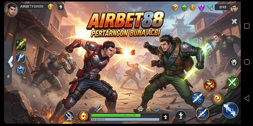 Gameplay mendebarkan dalam aksi seru AIRBET88.