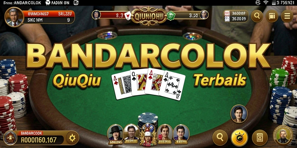 Tampilan gameplay QiuQiu yang seru dan menarik.