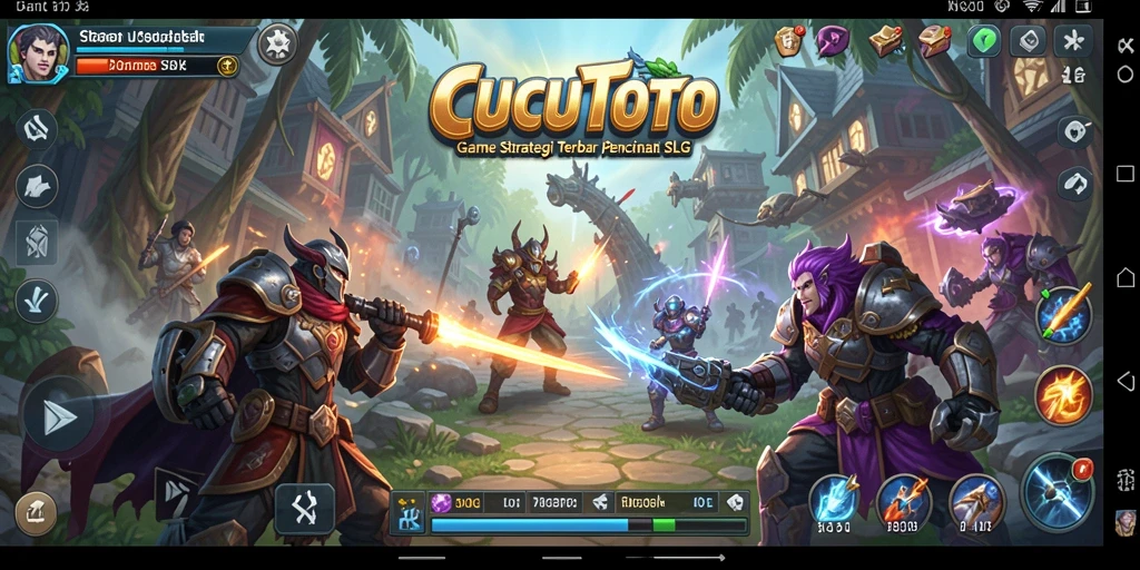 Tampilan gameplay CUCUTOTO yang memukau dengan strategi SLG.