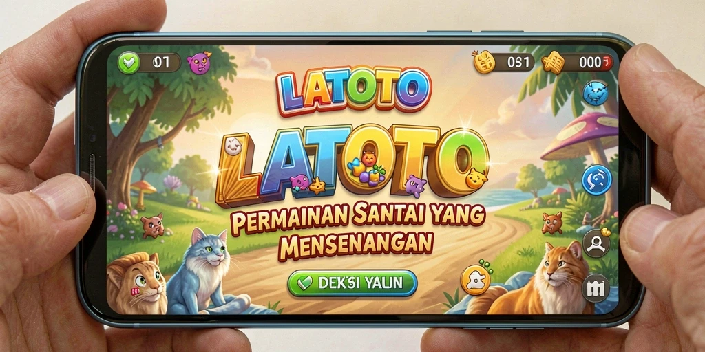 Tampilan gameplay LATOTO yang menarik dan penuh warna.