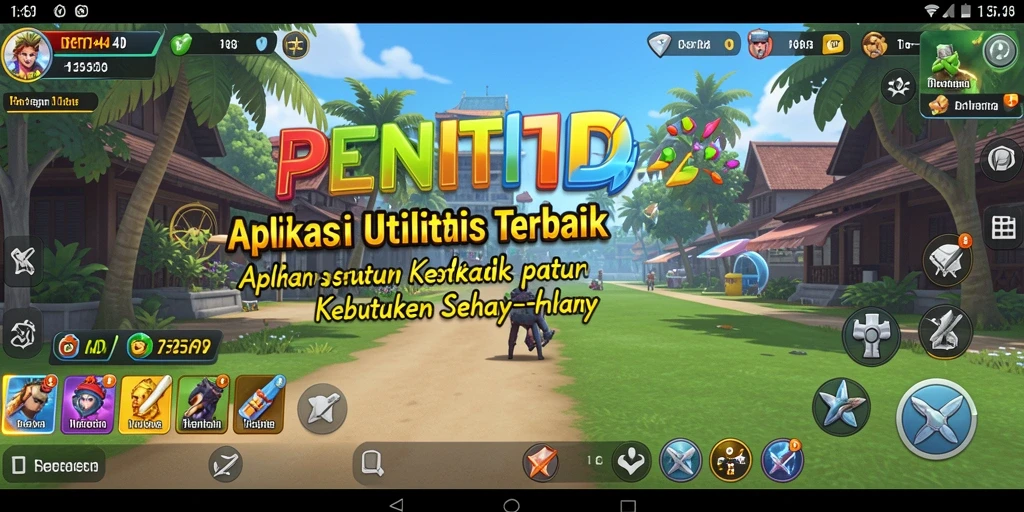 Tampilan screenshot utama PENITI4D yang menunjukkan antarmuka pengguna yang intuitif.