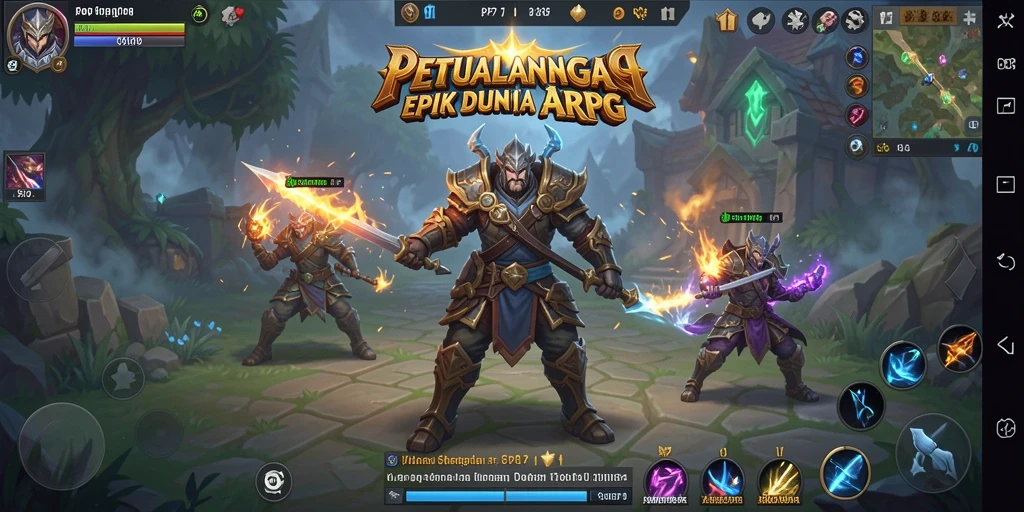 Gameplay PP7 yang memikat dan penuh aksi.