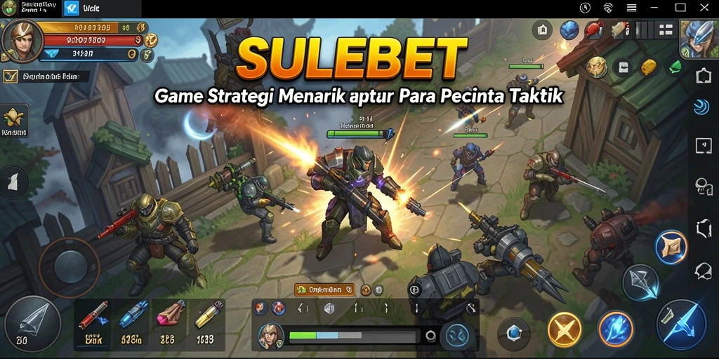 Screenshot menunjukkan gameplay mendebarkan dalam SULEBET dengan elemen strategi yang menarik.