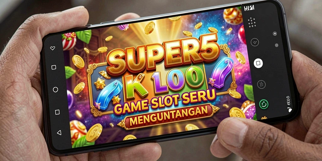 Screenshot gameplay <strong>SUPER5</strong> yang menampilkan keseruan bermain slot.