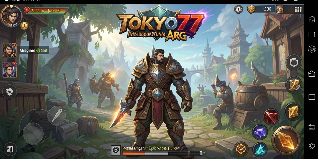 Gameplay ARPG yang mendebarkan dapat ditemukan di TOKYO77.