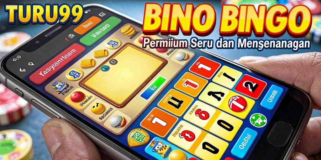 Screenshot menampilkan gameplay seru dari permainan Bingo TURU99.