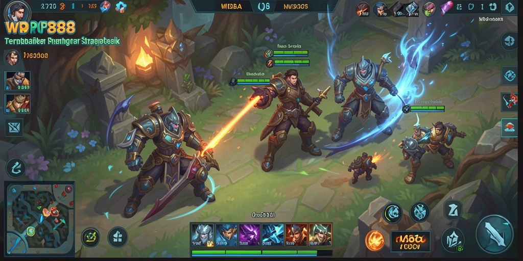 Tangkapan layar gameplay <strong>WP888</strong> yang menampilkan aksi pertempuran seru.